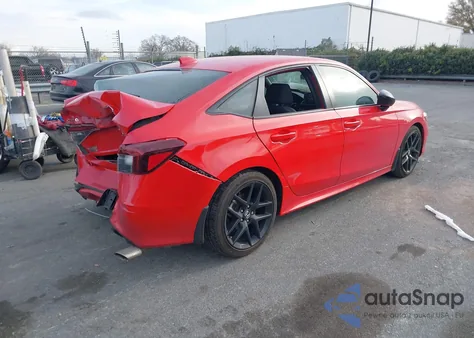 2025 Honda Civic Sport z USA, uszkodzony, nr VIN 2HGFE2F52SH524387